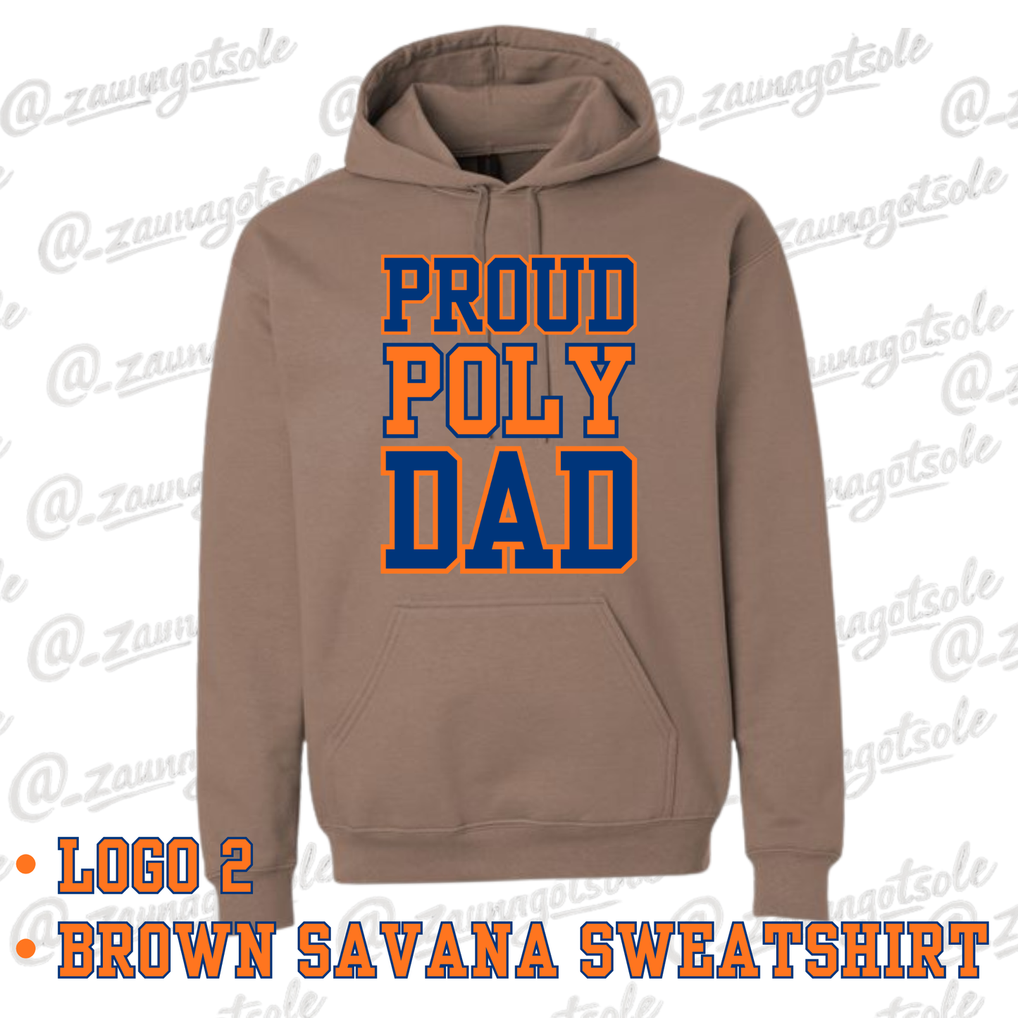 Poly Dad Hoodie Sweatshirt