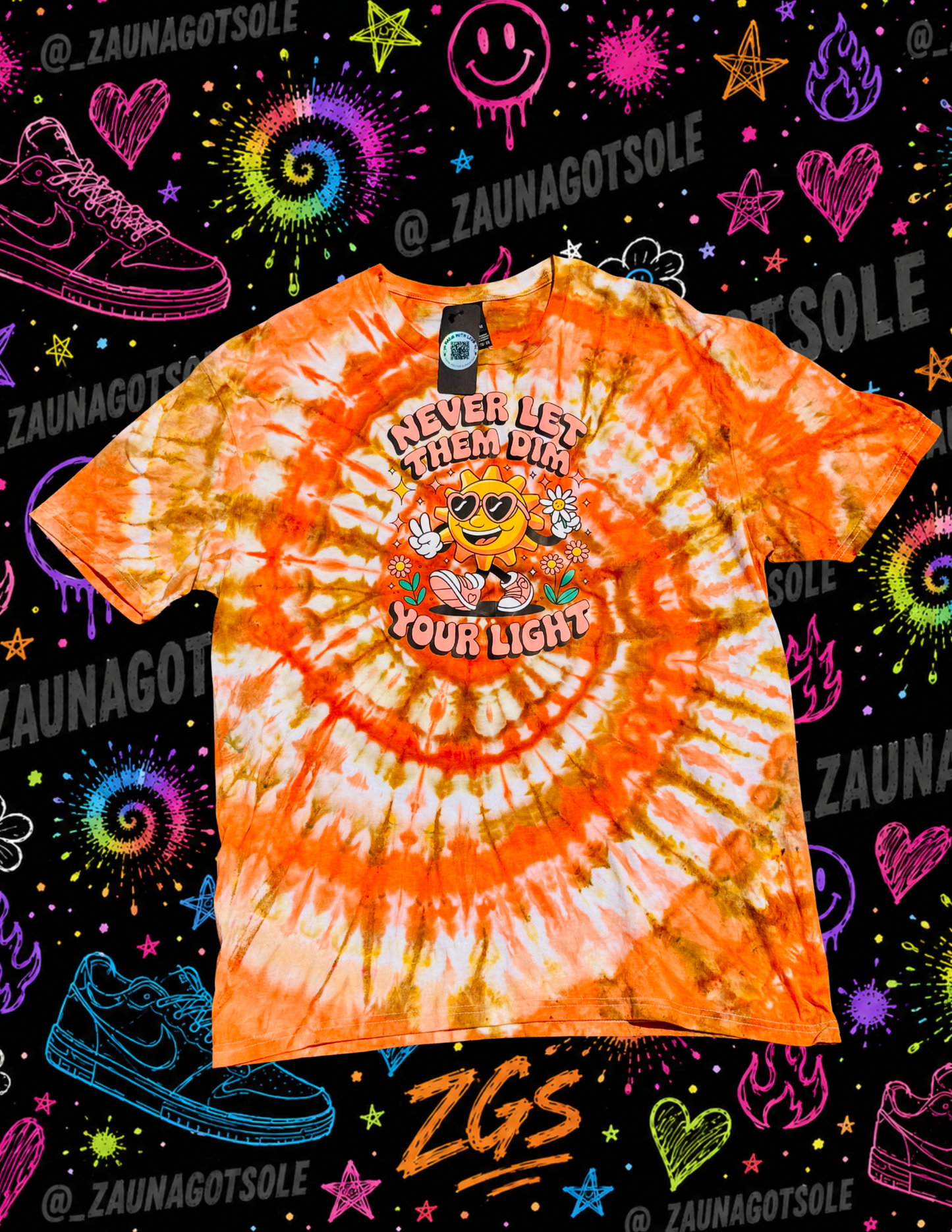 Good Vibes & Sunshine Tee 🌻🧡