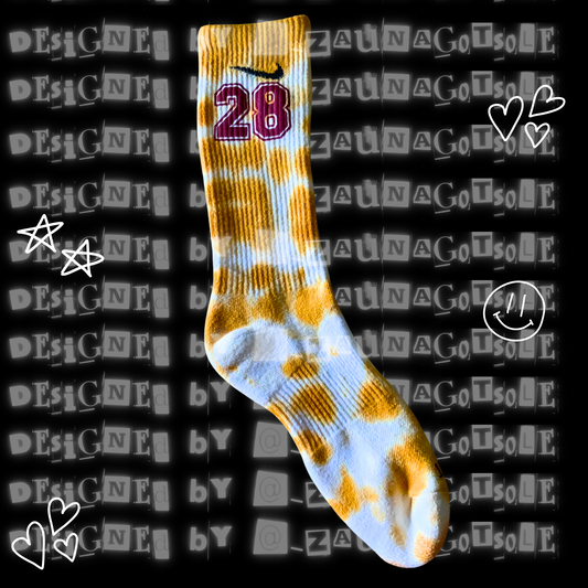 ZGS Customized Tye Dye Nike Socks